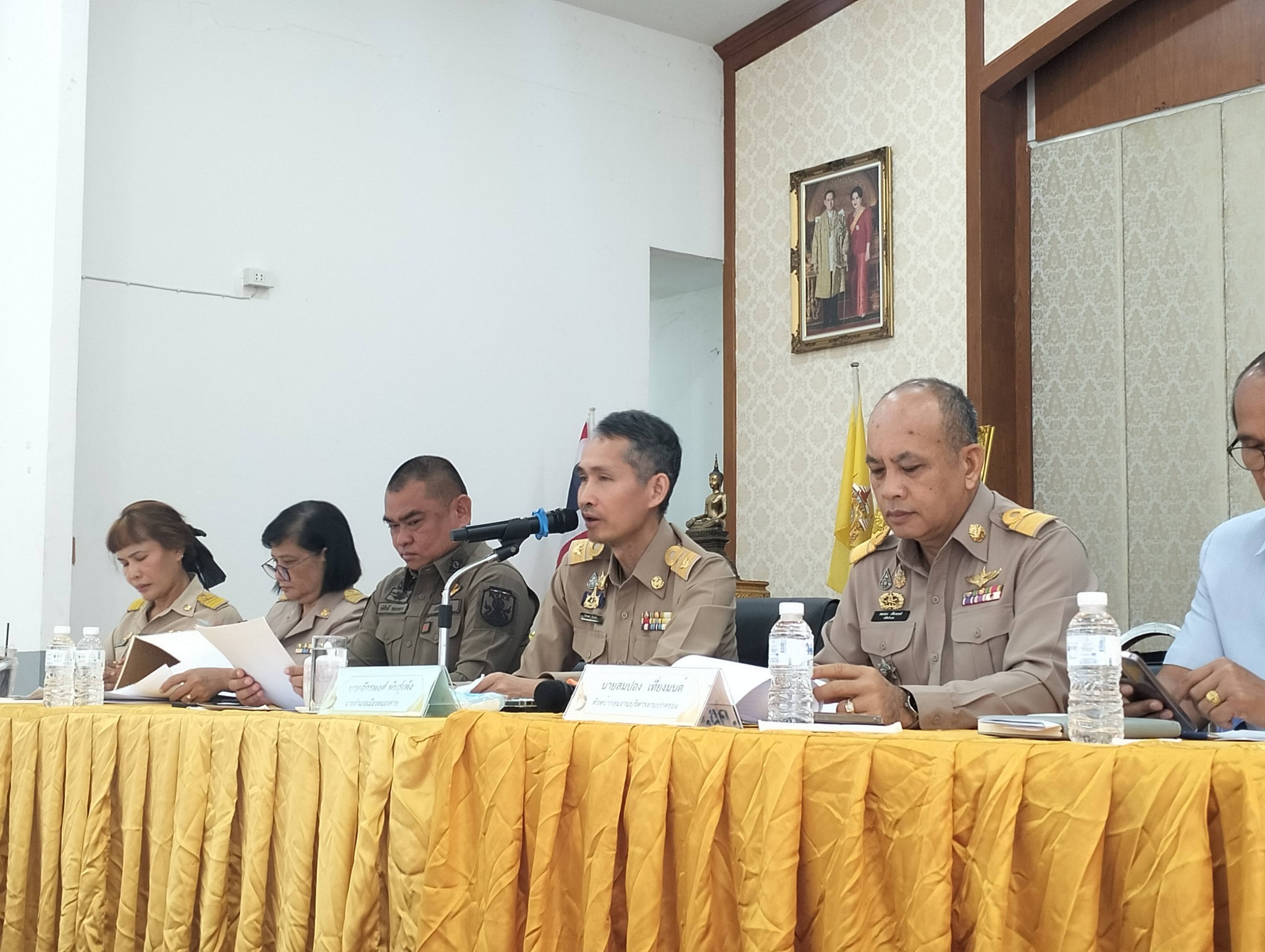 พช.อำเภอเมืองหนองคาย ร่วมประชุมกำนัน ผู้ใหญ่บ้านฯลฯ ประจำเดือน มีนาคม 2569 