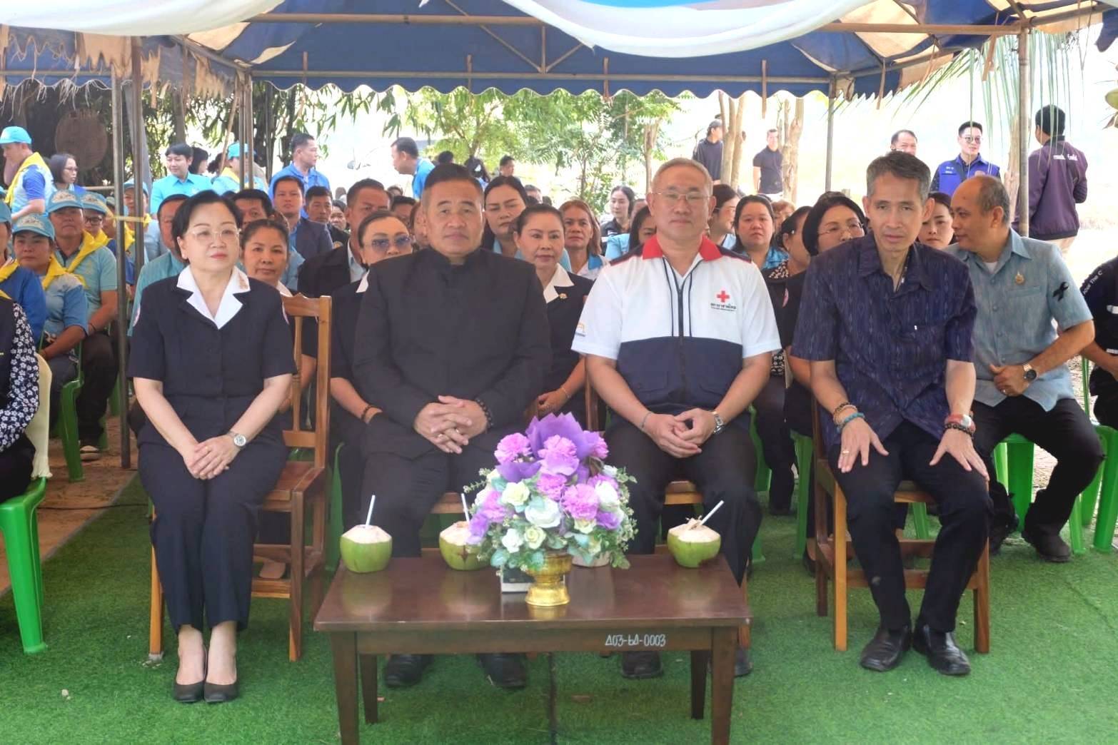 ✨ พช.เมืองหนองคาย เข้าร่วมพิธีมอบบ้านกาชาดสร้างสุข✨ 